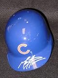 Signed Prior, Mark Chicago Cubs Mini Helmet