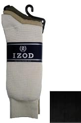 Izod Men's Pique Texture 3 Pair Pack