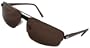 Fendi Mens Aviator Sunglasses, FS289, Bronze Frame/ Brown Lenses
