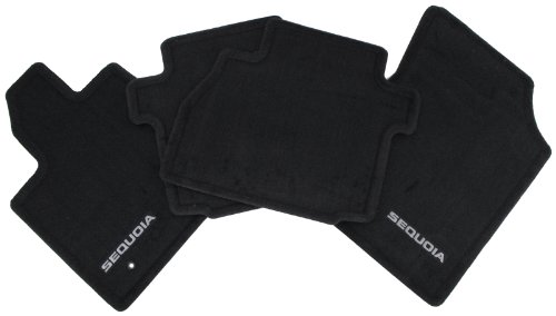 Genuine Toyota Accessories PT926-0C084-20 Black Carpet Floor Mat for Select Sequoia Models