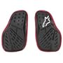 Alpinestars Bionic Chest Pads (Pair) Black/Red One Size Fits All 670208-13