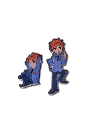 Ouran High School Host Club: Hikaru and Kaoru Twins Anime Pin Set of 2