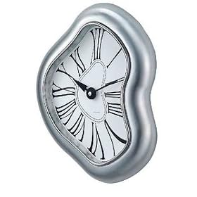 Metal Melting Novelty Wall Clock