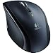 Logitech M705 Mouse - Laser - Wireless - Black, Silver - USB - Scroll Wheel - Right-handed Only