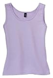 Hanes Silver for Her - Ladies Wide-Strap Tank Top Lavender-M