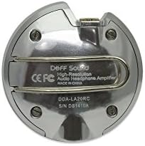 (MFI Marked by Apple) Deff Ultra Portable High-Resolution Headphone Amplifier (Silver)