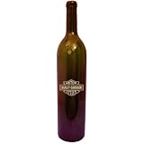 Amber Brown Incense Bottle Burner with Harley Davidson Design by BottleScents