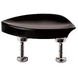 Kaufman 3/4 - 4/4 Violin Chinrest - Ebony with Hill Bracket