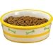 Ceramic Stripes & Bones Bowls Lemon 20oz