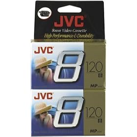 JVC P6120Jdu2 8Mm Video Tape (2-Pk) by JVC