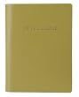 Green Embossed "Be The Change" Leather Journal - Lined
