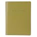 Green Embossed "Be The Change" Leather Journal - Lined
