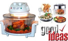 Good Ideas 10L Mini Halogen Oven + FREE Accessories 