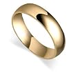 5 MM 14 KT Gold Comfort Fit 14K Wedding Band Ring