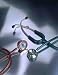 ADC ADSCOPE 603 Stainless Steel Stethoscope , Adult, Red (ADC-603R) Extra large bell (13/8" diameter) for unsurpassed low frequency response Ultra-sensitive diaphragm (17/8" diameter) for greater amplification and crisper high frequency response Reinforcing yoke molded into flexible 22" PVC "Y" tubing Adsoft deluxe PVC eartips (in small and large) for the ultimate in wearing comfort and acoustic seal
