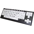 New Chester Creek Visionboard2 Large Key Keyboard Usb White High-visibility Black-on-white Letters