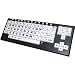 New Chester Creek Visionboard2 Large Key Keyboard Usb White High-visibility Black-on-white Letters