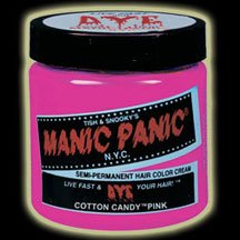 スペシャルセットMANIC PANICマニックパニック：Cotton Candy Pink (コットン・キャンディー・ピンク)＋ヘアカラーケア4点セット