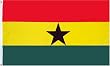 Ghana National Country Flag - 3 foot by 5 foot Polyester (New)