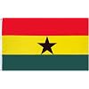 Ghana Flag 3x5 Brand NEW 3 x 5 Large Rasta Banner