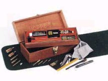 Hoppe's Bench Rest Premium Cleaning Kit with Wood Case - BUOXH by Hoppe's