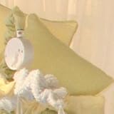Star Bright Decorator Pillow - Green Gingham w/ Yellow Cording