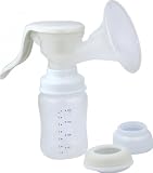 Helly - Tire-Lait Manuel + Biberon 200ml + Adaptateur et couvercle - Repas Bebe