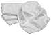 Bardwil Linens Reflections Set of 4 Napkins, White
