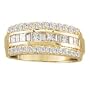14kt. Gold, 1 ct. tw. Diamond Anniversary Ring