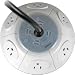 EzGear EzSpace UFO UFO-SP6A-TBOX 6-Outlet Surge Protector (White)