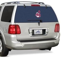 Cleveland Indians Rear Window Film - Baseball Sports Merchandise