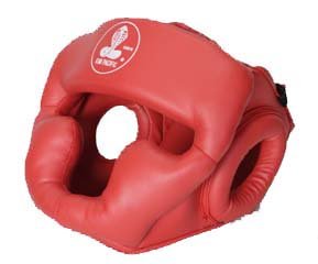 Cobra Face Vinyl Red