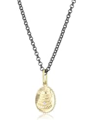 Erica Molinari "Renaissance" 14k Diamond Baby Bee with Beehive Charm Necklace