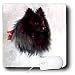 pomeranian34 - Dogs Pomeranian Black Pomeranian Mouse Pads