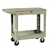 Rubbermaid Beige Heavy Duty 2 Shelf Utility Cart (4500-88BG) Category: Utility Carts