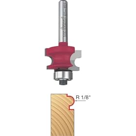 Freud 80-102 7 8-Inch Traditional Beading Router Bit with 1 4-Inch Shank by Freud