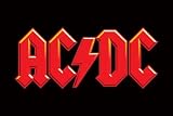 AC/DC AC-DC - Logo - Musik Poster Druck