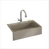 Kitchen Apron Sink by Kohler - K-6546-3 in Sandbar
