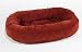 Bowser Donut Bed- Pomegranate Microvelvet- Small