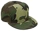 Camouflage Caps Woodland Camo Fitted Baseball Cap