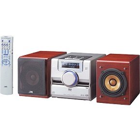 JVC EXD1 DVD Audio/Video System with Wood Cone Speakers