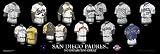 San Diego Padres 5 x 15 Uniform History Plaque