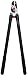 Shark Corporation 62-5557  Anvil Lopper, Length 31