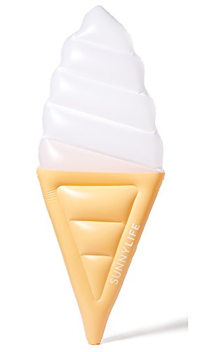 SunnyLife Women's Inflatable Ice Cream Raft