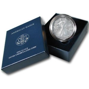 2009 Silver American Eagle Coin (Gift Box) 2009 Silver American Eagle Coin (Gift Box)