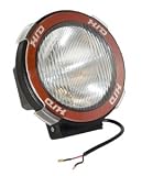 HID OFF ROAD FOG LIGHT, 5-INCH ROUND BLACK, COMPOSITE HOUSING, RUGGED RIDGE