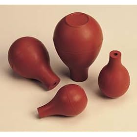 Bulbs For Large Pipets and Syringes; 3/8 oz.; Dia. Of Opening: 5/32 in.