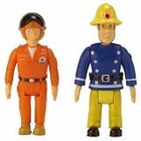Fireman Sam 2 Figure Pack - Sam And Tom ThomasIMAGE