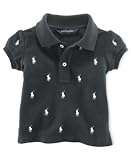 Ralph Lauren Baby Girl Schiffli Polo Shirt
