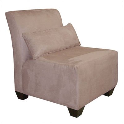 Armless Lounge Chair in Khaki Armless Lounge Chair in Khaki